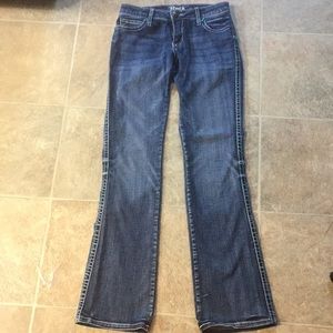 Boot cut jeans